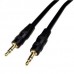 Stereo audio patch cable male to male 3.5mm