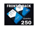 250 Business Cards Design