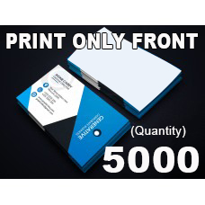 5000 BUSINESS CARDS - GLOSS - FRONT NO BACK