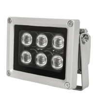 6 LED 60-Degree IR Illuminator for Security Cameras
